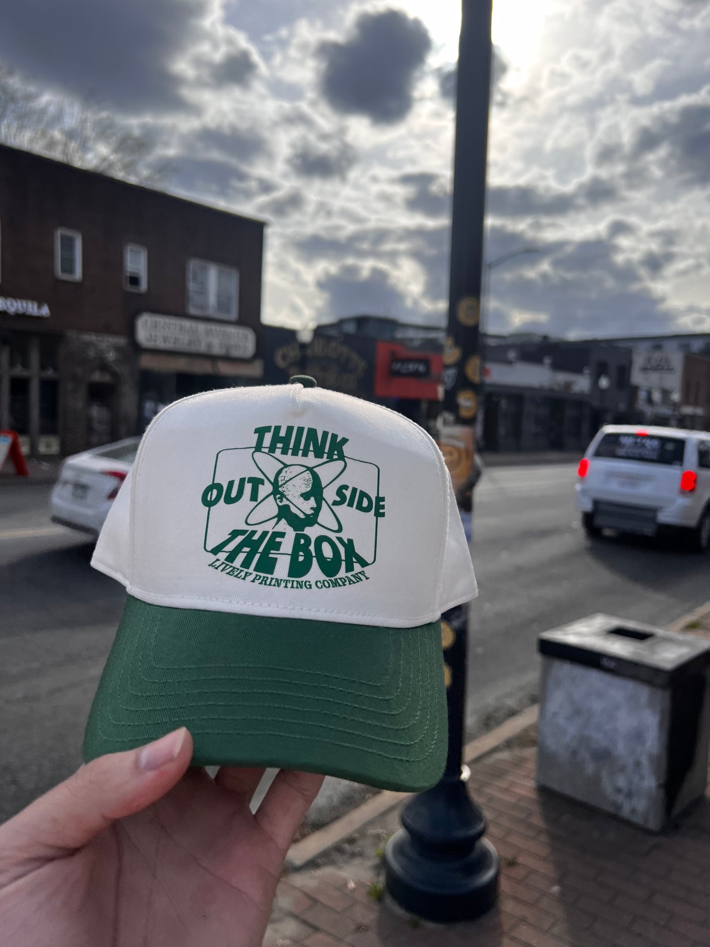 Think Outside The Box Hat
